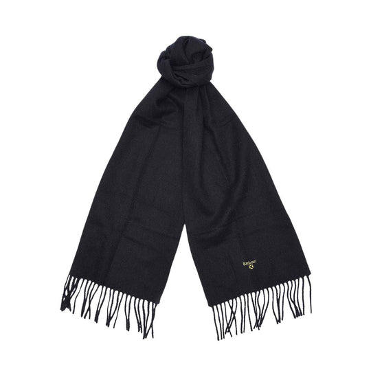 Sciarpa Uomo Barbour Plain Lambs Scarf Nero