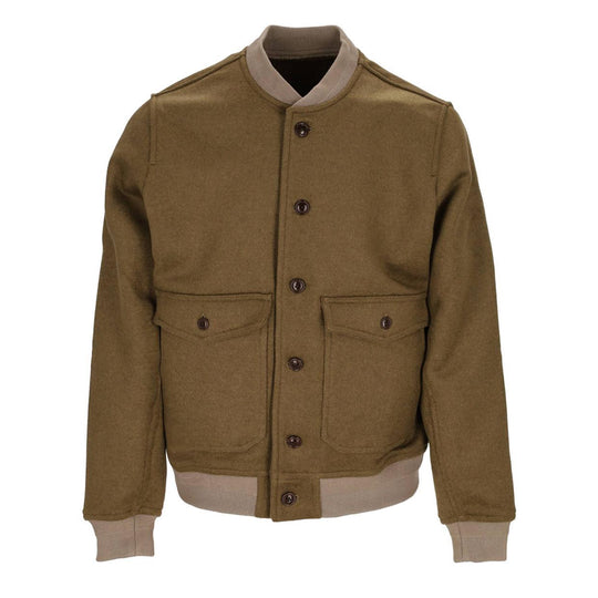Giubbino Uomo Chesapeake's Military Bomber Verde Oliva