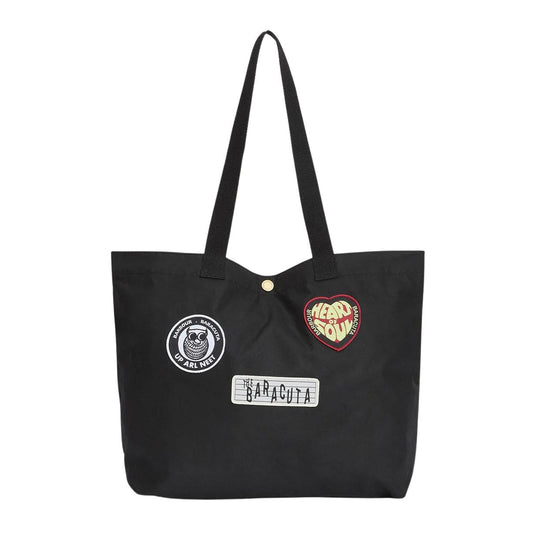 Borsa Unisex Barbour x Baracuta Tote Bag Nero