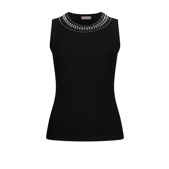 Canotta Donna Liu-Jo Canotta Paillettes Nero