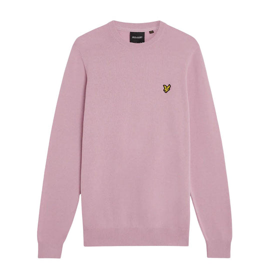 Maglione Uomo Lyle & Scott Girocollo Rosa