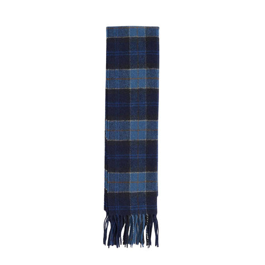 Sciarpa Uomo Barbour Tartan Lambs Scarf Blu/Celeste/Rosso