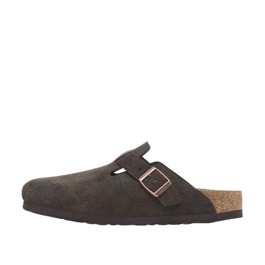 Sabot Unisex Birkenstock Boston Calzata Stretta Mocha