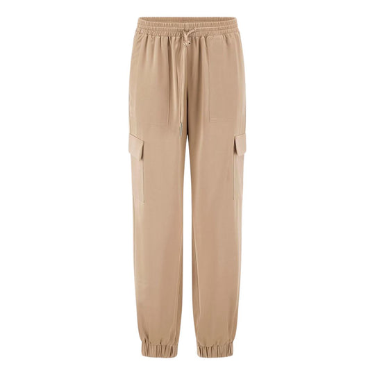 Pantalone Donna Guess Jogger Cargo Beige