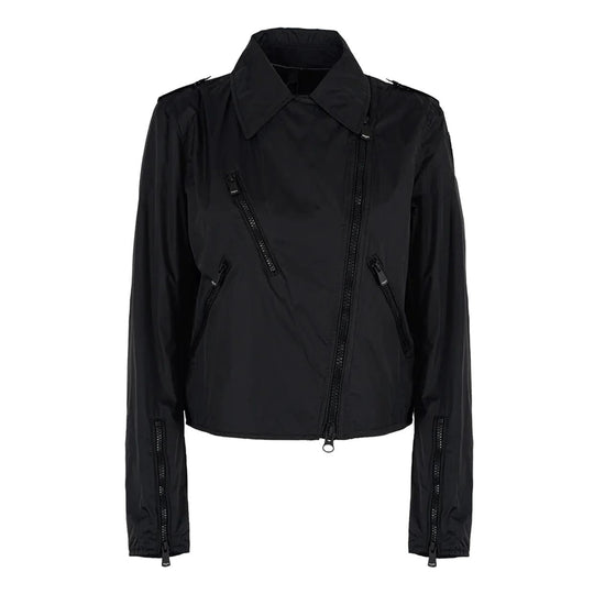 Damenjacke Blauer Chiodo Zamora Schwarz