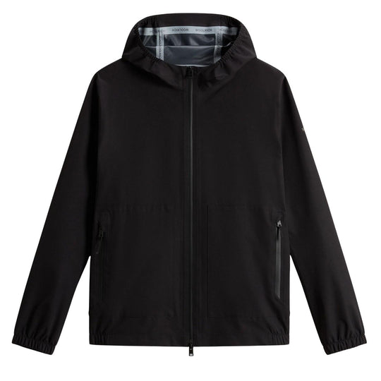 Giubbino Uomo Woolrich Pacific Due Strati Nero