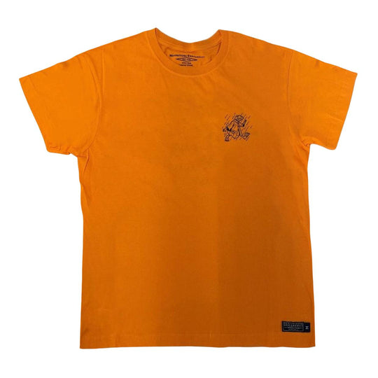T-shirt Uomo Manifattura Ceccarelli Logo Arancione