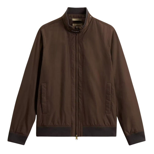Giubbino Uomo Woolrich Lewis Bomber Marrone