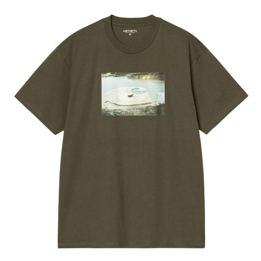 T-Shirt Herren Carhartt WIP S/S Schlammiges Wasser Grün