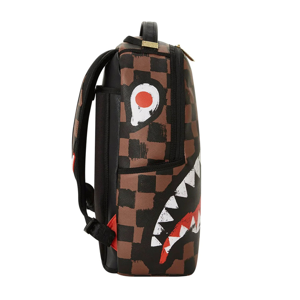 Sprayground - Savage Sharks In Paris Painted backpack - 910B5352NSZ