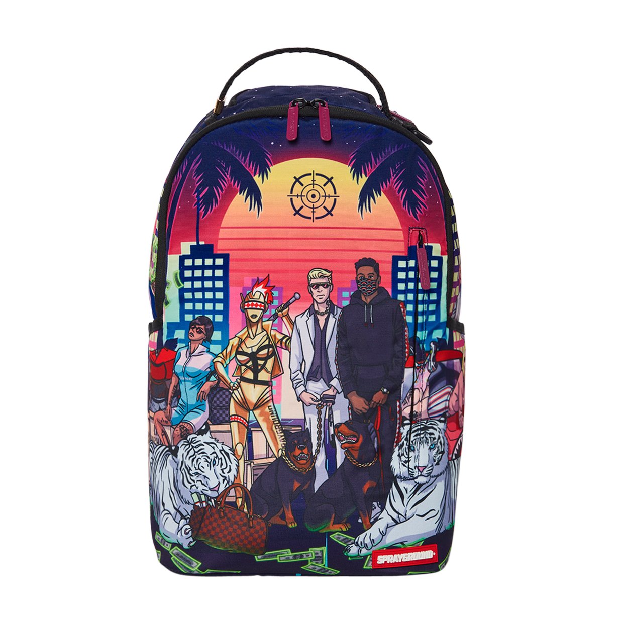 Zaino Sprayground Space Jam 2 Marrone su Brubaker Store