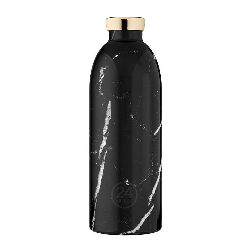 Bottiglia Termica 24 Bottles Clima 850ml Nero Marmorizzato su Brubaker –  Brubaker Store