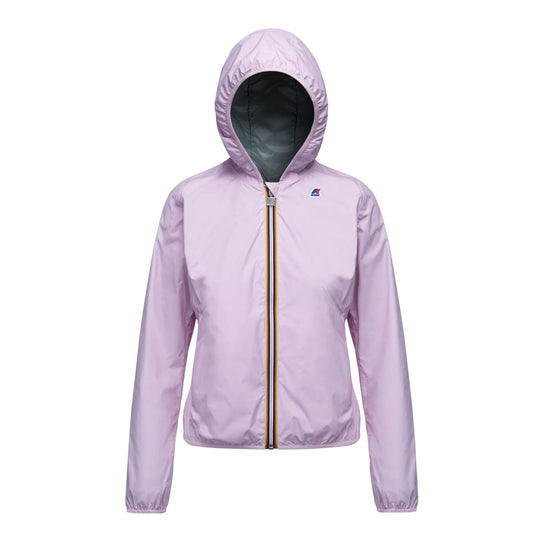 K-Way Lily Plus.2 Damenjacke, wendbar, Rosa/Grün